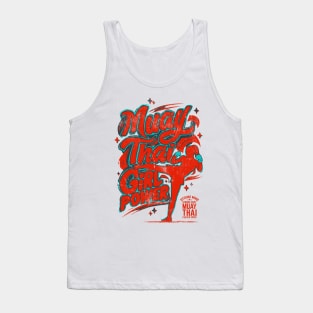 Muay Thai Girl Power - Female Thai Boxing Tank Top